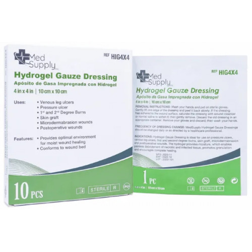 Hydrogel Gauze Dressings MedSupply Inc.